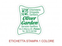 Etichette adesive per erboristerie, cosmetica, cosmesi (mm35X30)  (cod.12M )